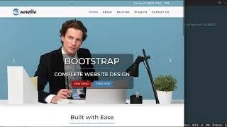 Responsive Website Template with HTML, CSS and Bootstrap