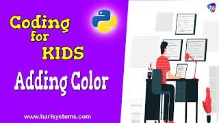 Adding color | How To Print Colored Text in Python | Free Programming Classes | Harisystems