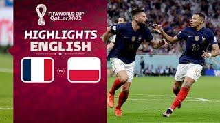 Match Highlights - France vs Poland - FIFA World Cup Qatar 2022 | JioCinema & Sports18