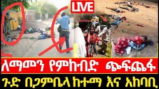 ለማመን የምከብድ ጭፍጨፋ ጉድ በጋምቤላ ከተማ እና አከባቢ//Seifu ON EBS//Feta Daily News|//ebstv worldwide|