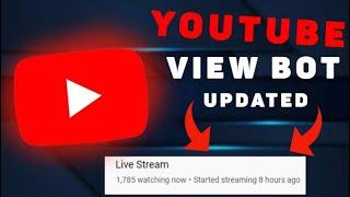 ✅YOUTUBE VIEW BOT 2021✅ | FREE DOWNLOAD | UNLIMITED SPECTATORS