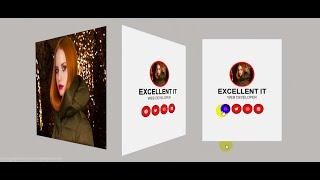 3D Flip Card Effect On Hover Using Only HTML CSS responsive