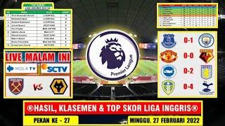 Hasil Liga Inggris Tadi Malam| EVERTON VS MANCHESTER CITY |MAN UNITED VS WATFORD EPL 2022 Pekan 27