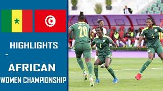 Senegal W vs Tunisia W Highlights & Penalty | Women's Africa Cup of Nations WAFCON 2022 | 7.17.2022