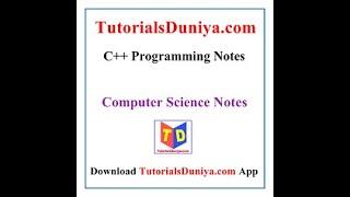 C++ #Programming Notes #Handwritten Complete PDF Download 2022 #TutorialsDuniya #shorts #short