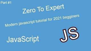 modern javascript tutorial for 2021 begginers | javascript advanced tutorial udemy