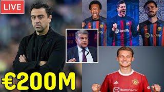 Xavi's Barcelona Summer Transfer Rebuild (Signings & Departures) ???? | BFD #12 ft. @Blaugrana Plane