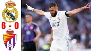 Real Madrid vs Real Valladolid 6-0 - Extended Highlights & All Goals 2023 HD