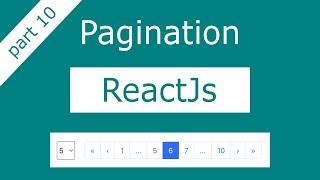 Show active page using active bootstrap class: React pagination part 10