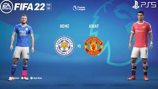 FIFA 22 PS5 | Leicester City  Vs Manchester United | Premier League 2021/22