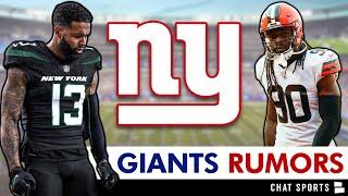 NY Giants Rumors: Odell Beckham SIGNING With Jets? + Sign Jadeveon Clowney?