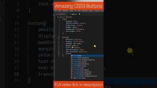 How To Create Amazing Neon Light Button Animation Effects On Hover Using CSS #shorts #coding