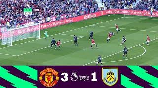 Manchester United vs Burnley 3-1 | Premier League Highlights