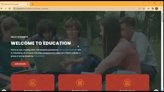 Education Website with PHP and MySQL in Hindi | How to Create a Working Contact Form in PHP| Project