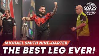 THE GREATEST LEG OF ALL TIME ???? MICHAEL SMITH HITS A NINE-DARTER IN A WORLD CHAMPIONSHIP FINAL