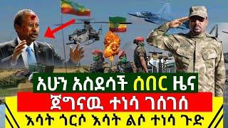 Ethiopia:ሰበር | አስደሳች ዜና ጀግናዉ ተነሳ መከላከያ ሰርዊታችን እሳት ጎርሶ እሳት ልሶ ገሰገሰ ወደ ስፍራዉ አቀና | Abel Birhanu