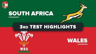 July Internationals | South Africa v Wales - Third Test Highlights