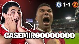 CASEMIRO I LOVE YOU | Chelsea 0-0 Manchester United LIVE Match Reaction