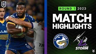 NRL 2023 | Parramatta Eels v Melbourne Storm | Match Highlights