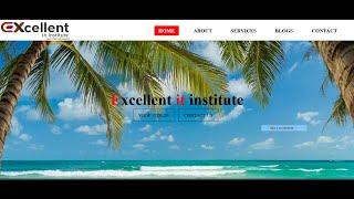 How To Create A Website Using HTML And CSS Step By Step Website Tutorial excellentitinstitute