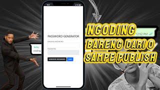 Tutorial Bikin Web GENERATOR Password SEDERHANA HTML Javascript Bootstrap