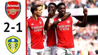 Arsenal vs Leeds United 2-1 Highlights | Premier League 2021-2022