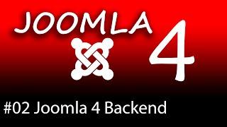 Joomla 4 Das Backend, eine Übersicht! - Homepage erstellen mit Joomla!4 - Tutorialgarage.com