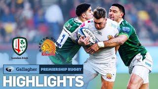 London Irish v Exeter - HIGHLIGHTS | Comeback Win in West London! | Gallagher Premiership 2021/22