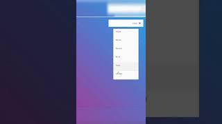 menu design html css | animated menu bar in html and css | React js responsive web design