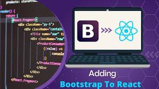 React JS - React Tutorial for Beginners in Hindi Urdu [Part-18] : How To Use Bootstrap in React js