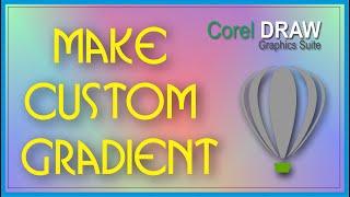 How to Make Custom Rainbow Gradient in CorelDRAW #Rainbow #Gradient #CorelDRAW