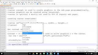 HTML Canvas | Learn HTML part 79 | HTML Tutorial For Beginners | Web Using HTML