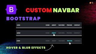 Create An Interactive NavBar in Minutes — Bootstrap Tutorial