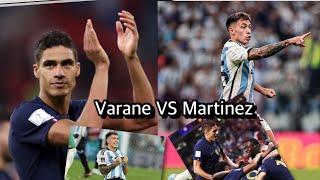 Lisandro Vs Varane.ten hag and United squad ready to observe who clash to win.Argentina vs France