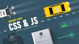 Best CSS Javascript Animation & Hover Effects | January 2023