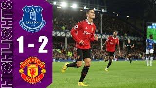 Everton vs Man Utd (1-2) | Extended Highlights | Premier League Highlight | Pes 21 Gameplay