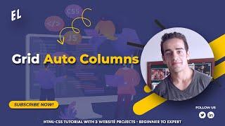 HTML-CSS Tutorial Lesson 83: Grid Auto Columns - Grid #23