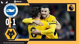 Brighton vs Wolves 0-1 | All Goals & Highlights | Premier League 2021/22 | Matchday 17