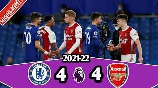 EVERY Goals Chelsea vs arsenal Match 4-4  THIS SEASON  - 2021/22