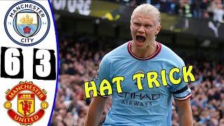 Man City vs Man United (6-3) | Extended Highlight | Epl Highlight | Pes 21 Gameplay