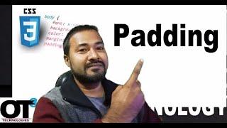 Padding in html CSS | padding in html5 css3 | OTCube