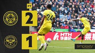 WONDERSTRIKES ALL ROUND AS BEES BEATEN BY LEICESTER | Leicester City 2 Brentford 1 | Premier League