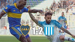 Boca Juniors vs Racing (1-2) Resumen y Goles (COMPLETOS) Final Trofeo de Campeones 2022