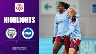 Manchester City vs Brighton | Highlights | FA WSL 04-12-2022