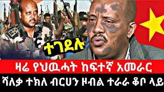 የህወሓት ሻለቃ ተክለብርሀን ዞብል ተራራ ቆቦ ላይ ተገደሉ | zehabesha | Ethio new