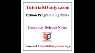 #Python #Programming Notes #Handwritten Complete PDF Download 2022 #TutorialsDuniya #shorts #short