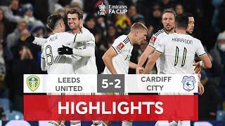 Gnonto & Bamford See Off Cardiff City | Leeds United 5-2 Cardiff City | Emirates FA Cup 2022-23