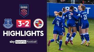 Gabby George scores STUNNING strike in five-goal thriller! | Everton 3-2 Reading | WSL Highlights