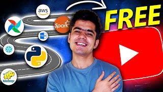 2022 Fastest Way To Learn Data Engineering FREE on YouTube (Complete Guide + 5 Projects)