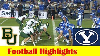 #9 Baylor vs #21 BYU Football Game Highlights 9 10 2022